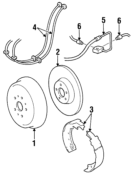 3REAR SUSPENSION. BRAKE COMPONENTS.https://images.simplepart.com/images/parts/motor/fullsize/WB97460.png