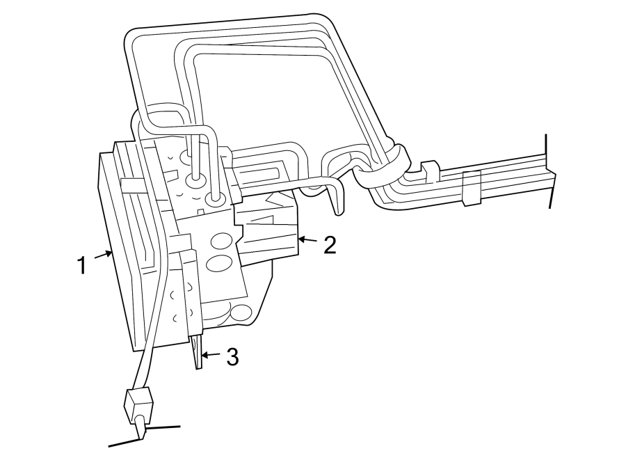 Diagram Abs components. for your 2011 Dodge Grand Caravan   