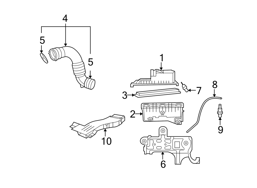 ENGINE / TRANSAXLE. AIR INTAKE.