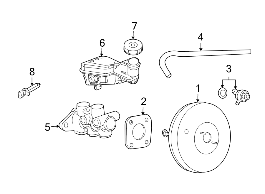 Diagram COWL. COMPONENTS ON DASH PANEL. for your Jeep Compass  