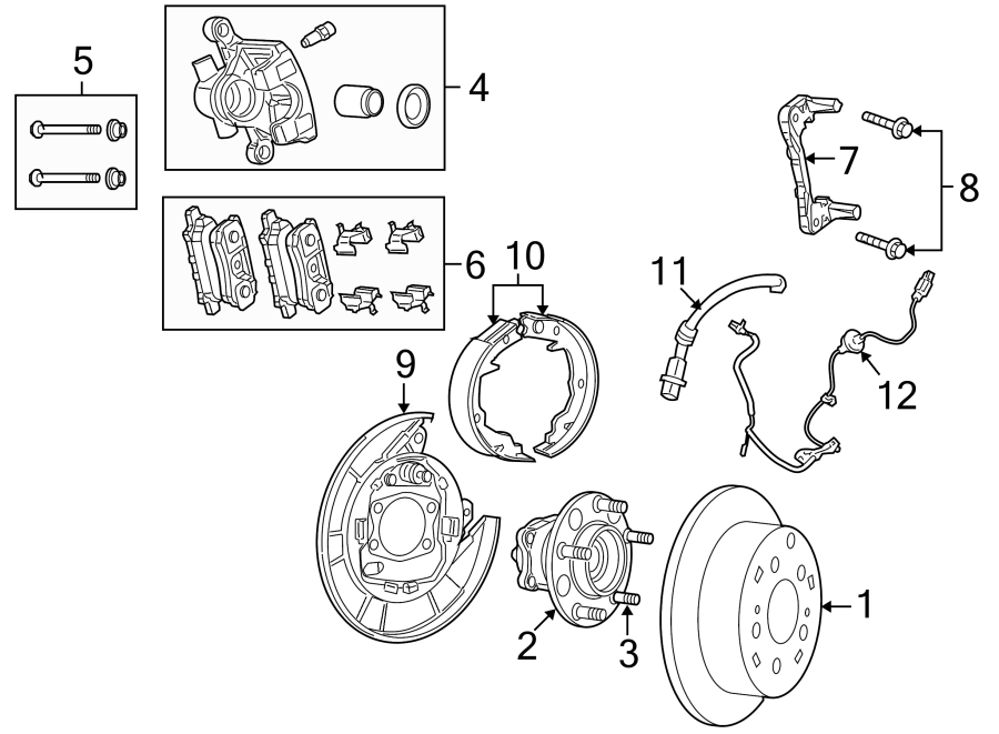 1REAR SUSPENSION. BRAKE COMPONENTS.https://images.simplepart.com/images/parts/motor/fullsize/WC07480.png