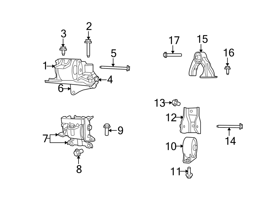 13ENGINE / TRANSAXLE. ENGINE & TRANS MOUNTING.https://images.simplepart.com/images/parts/motor/fullsize/WC07615.png