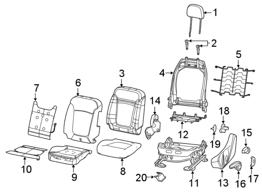 1SEATS & TRACKS. DRIVER SEAT COMPONENTS.https://images.simplepart.com/images/parts/motor/fullsize/WC17360.png