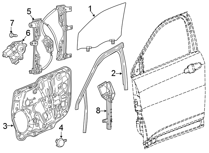 4FRONT DOOR. GLASS & HARDWARE.https://images.simplepart.com/images/parts/motor/fullsize/WC17460.png