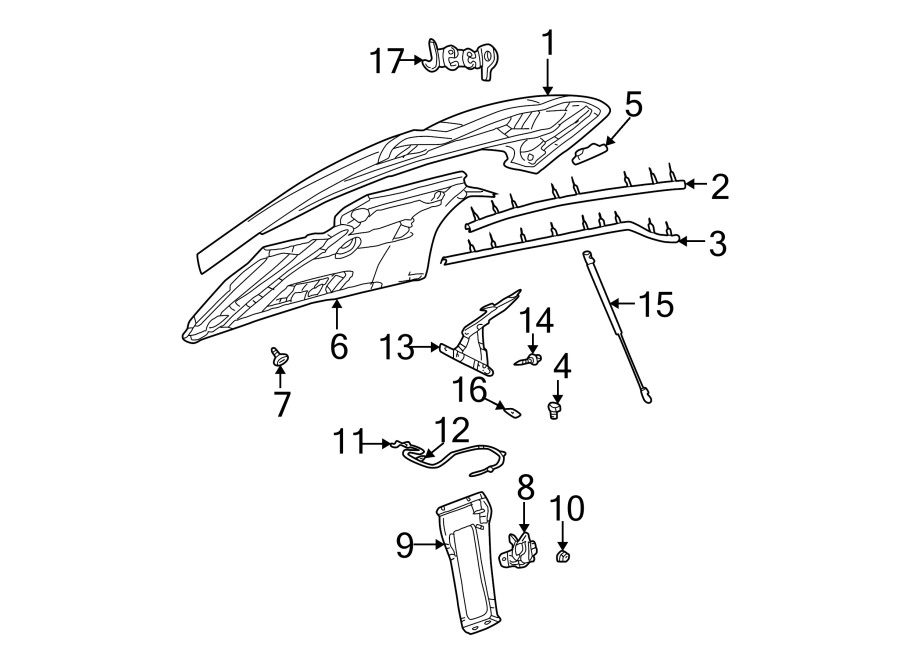 4EXTERIOR TRIM. HOOD & COMPONENTS.https://images.simplepart.com/images/parts/motor/fullsize/WD02095.png