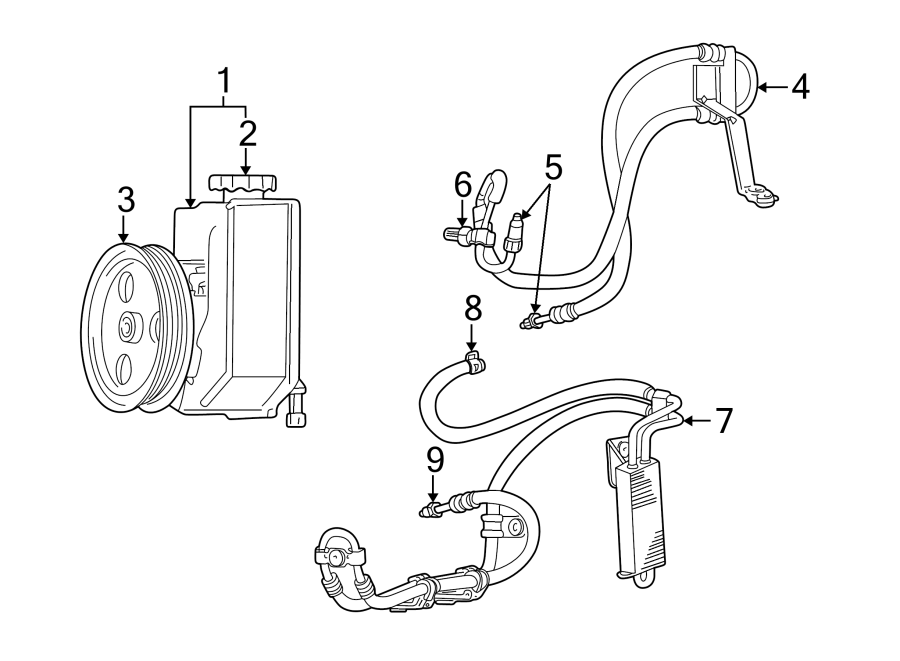 2STEERING GEAR & LINKAGE. PUMP & HOSES.https://images.simplepart.com/images/parts/motor/fullsize/WD02290.png