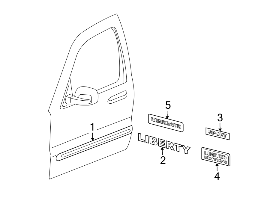 3FRONT DOOR. EXTERIOR TRIM.https://images.simplepart.com/images/parts/motor/fullsize/WD02450.png