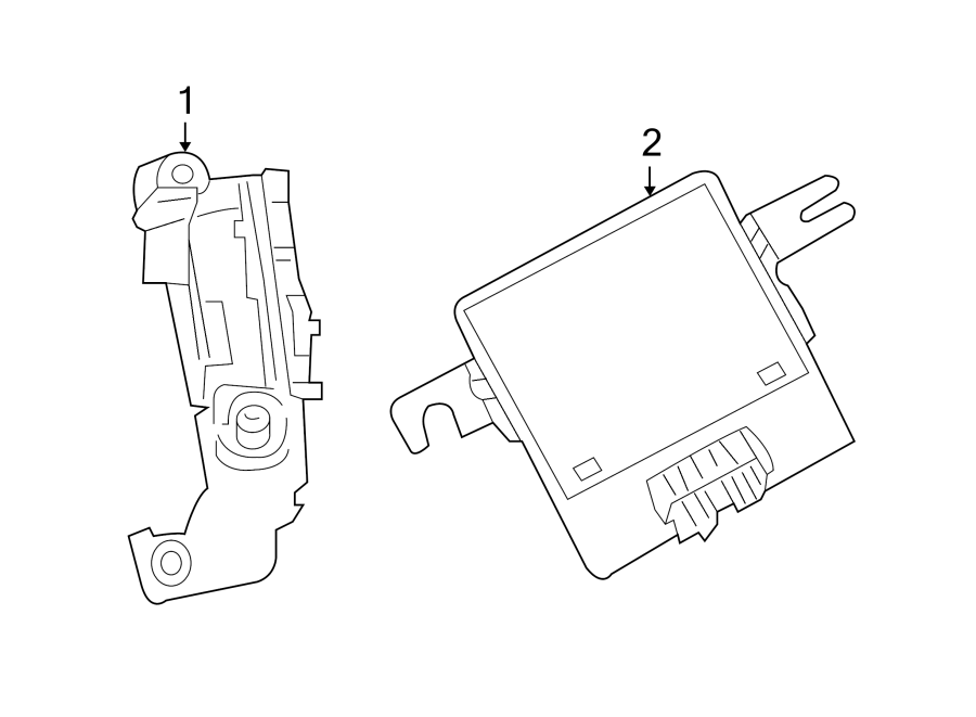 Diagram RIDE CONTROL COMPONENTS. for your Jeep Patriot  