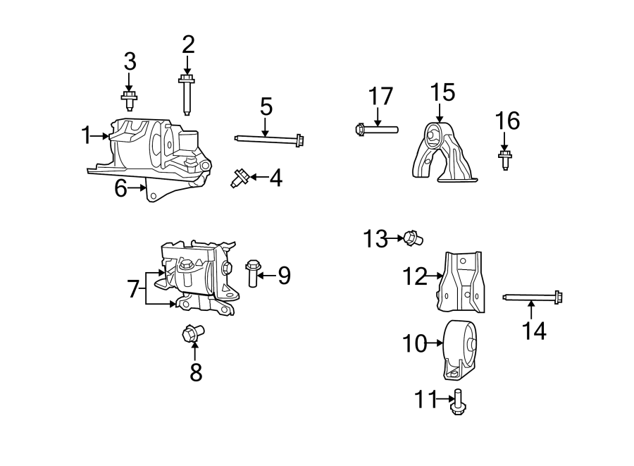 14ENGINE / TRANSAXLE. ENGINE & TRANS MOUNTING.https://images.simplepart.com/images/parts/motor/fullsize/WD07205.png