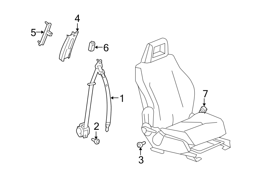 2RESTRAINT SYSTEMS. FRONT SEAT BELTS.https://images.simplepart.com/images/parts/motor/fullsize/WD07375.png