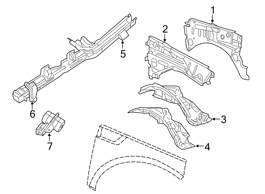 1FENDER. STRUCTURAL COMPONENTS & RAILS.https://images.simplepart.com/images/parts/motor/fullsize/WD08088.png