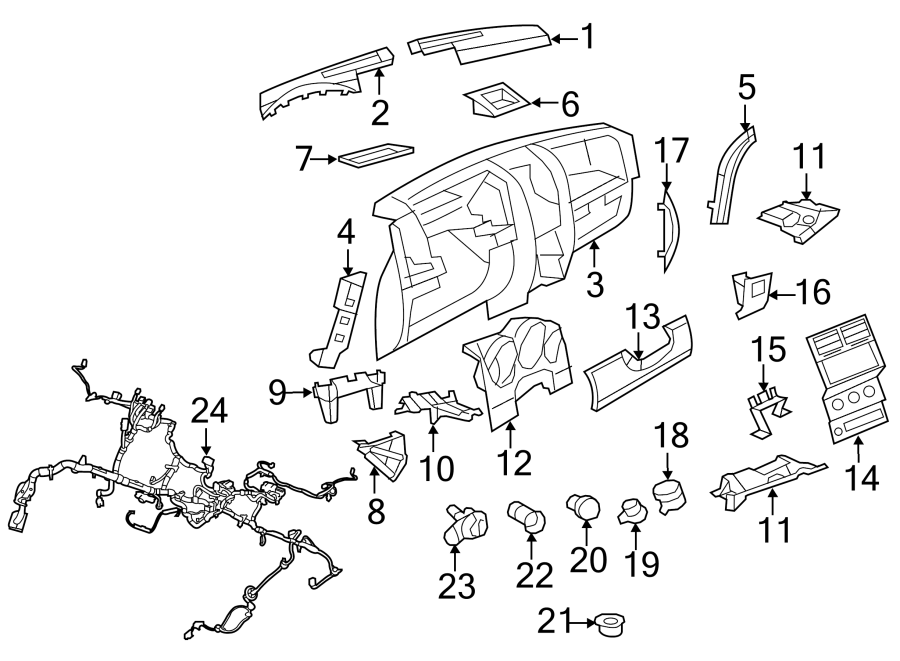 11INSTRUMENT PANEL.https://images.simplepart.com/images/parts/motor/fullsize/WD08290.png