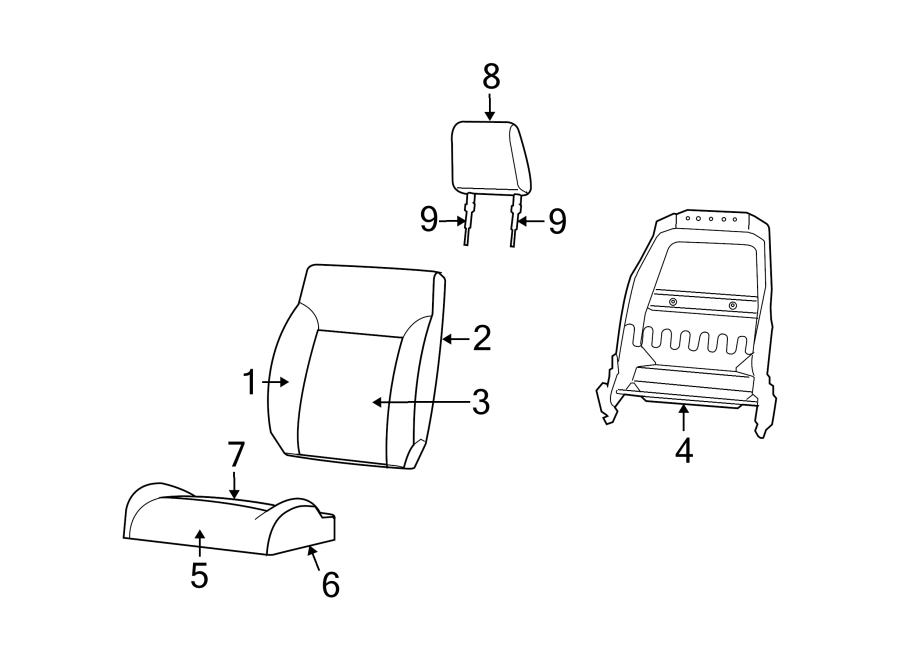 9SEATS & TRACKS. FRONT SEAT COMPONENTS.https://images.simplepart.com/images/parts/motor/fullsize/WD08350.png