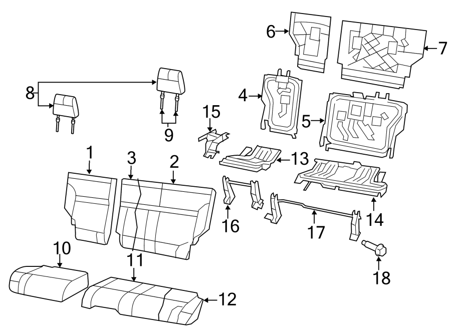 9SEATS & TRACKS. REAR SEAT COMPONENTS.https://images.simplepart.com/images/parts/motor/fullsize/WD08362.png