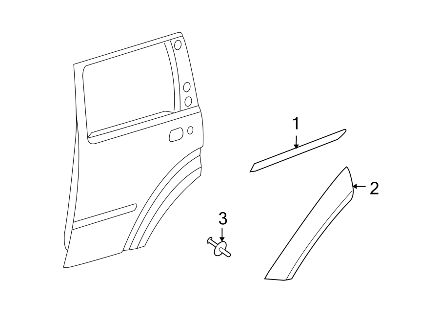 3REAR DOOR. EXTERIOR TRIM.https://images.simplepart.com/images/parts/motor/fullsize/WD08460.png