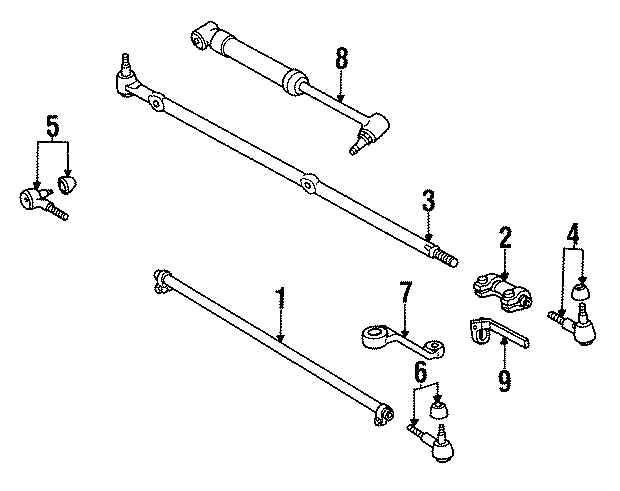 4STEERING GEAR & LINKAGE. STEERING LINKAGE.https://images.simplepart.com/images/parts/motor/fullsize/WD87110.png