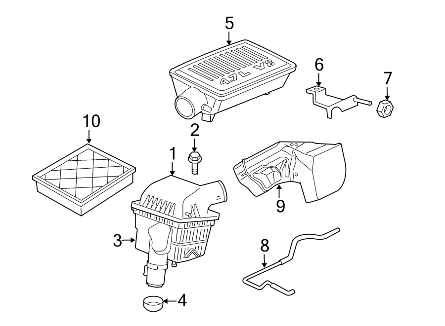 AIR INLET. Diagram