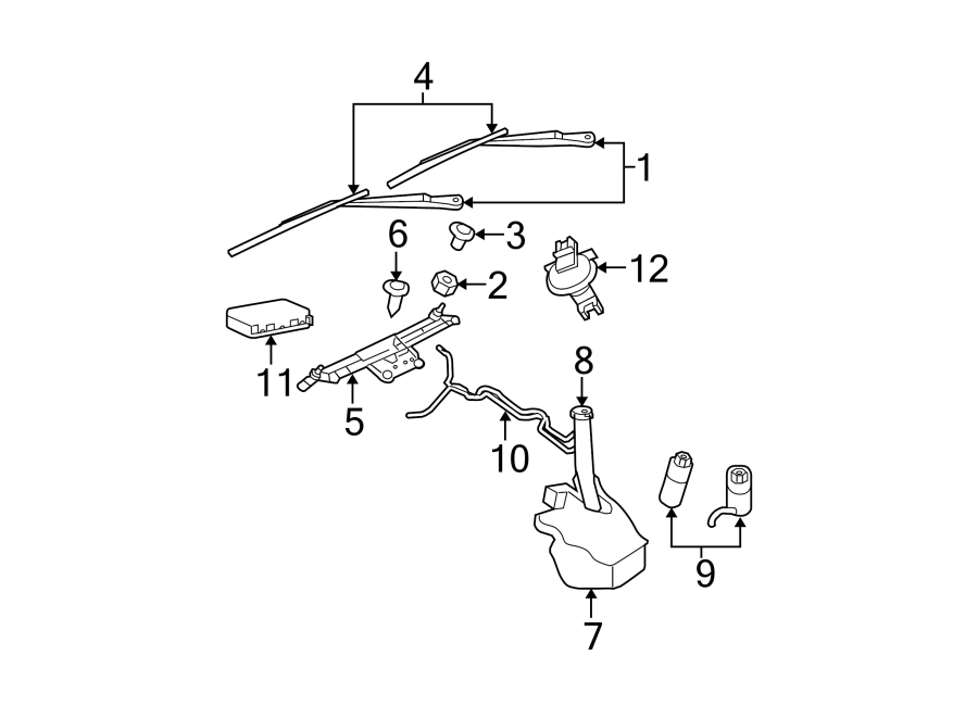 3WINDSHIELD. WIPER & WASHER COMPONENTS.https://images.simplepart.com/images/parts/motor/fullsize/WE06415.png