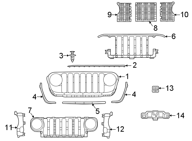 11GRILLE & COMPONENTS.https://images.simplepart.com/images/parts/motor/fullsize/WG20025.png