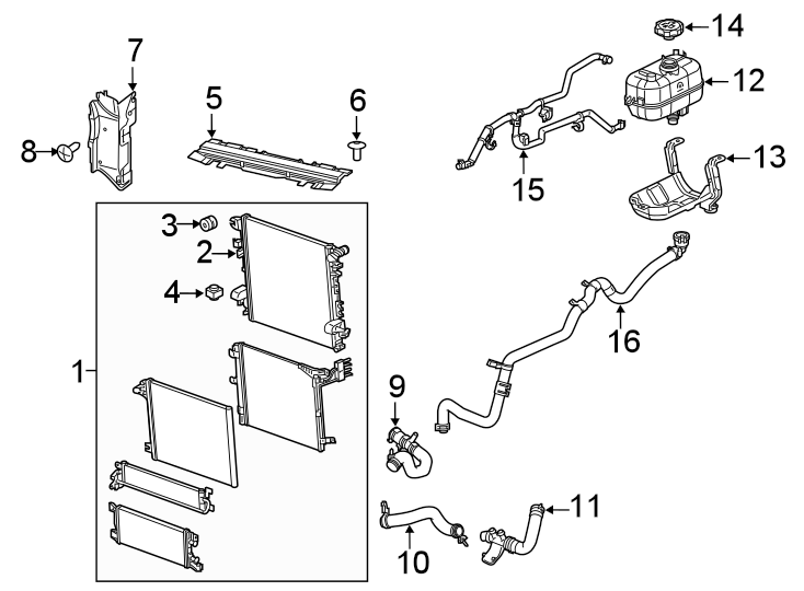 7Radiator & components.https://images.simplepart.com/images/parts/motor/fullsize/WG20065.png