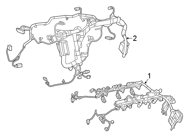 Chrysler Pacifica Wiring. Harness. Engine. INJECTOR. Fuel - 68417572AB