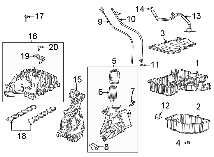 Diagram Engine parts. for your 2014 Ram ProMaster 3500  Base Standard Cargo Van 