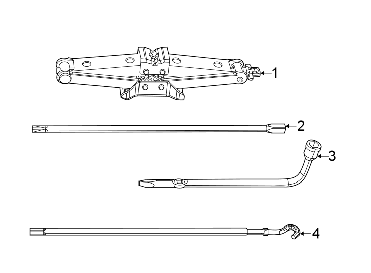 Diagram CAB. JACK & COMPONENTS. for your Eagle