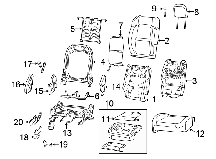 17SEATS & TRACKS. FRONT SEAT COMPONENTS.https://images.simplepart.com/images/parts/motor/fullsize/WG20425.png