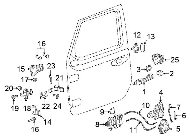 14FRONT DOOR. LOCK & HARDWARE.https://images.simplepart.com/images/parts/motor/fullsize/WG20460.png