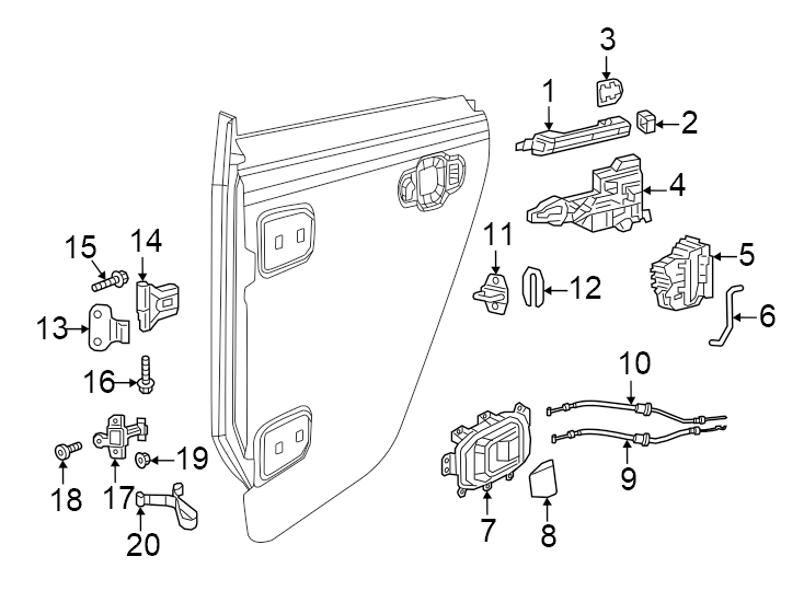 6Rear door. Lock & hardware.https://images.simplepart.com/images/parts/motor/fullsize/WG20482.png