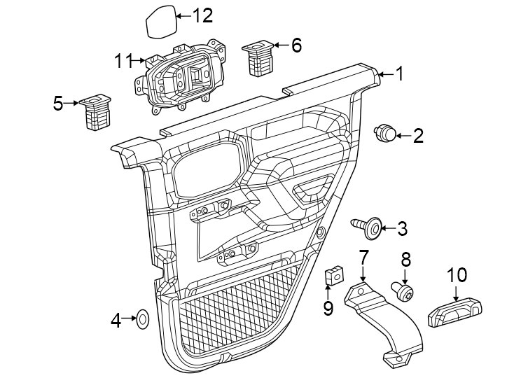 7Rear door. Interior trim.https://images.simplepart.com/images/parts/motor/fullsize/WG20487.png