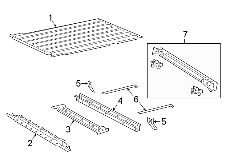 6PICK UP BOX. FLOOR.https://images.simplepart.com/images/parts/motor/fullsize/WG20505.png