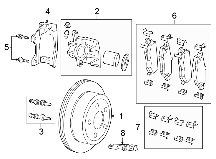 1REAR SUSPENSION. BRAKE COMPONENTS.https://images.simplepart.com/images/parts/motor/fullsize/WG20530.png