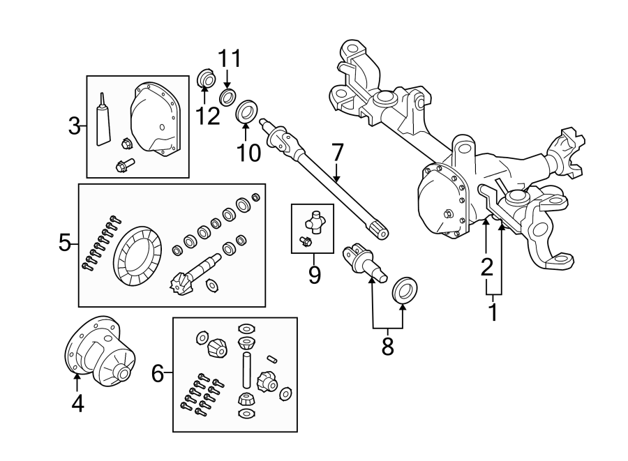 3Front suspension. Front axle & carrier.https://images.simplepart.com/images/parts/motor/fullsize/WJ07265.png