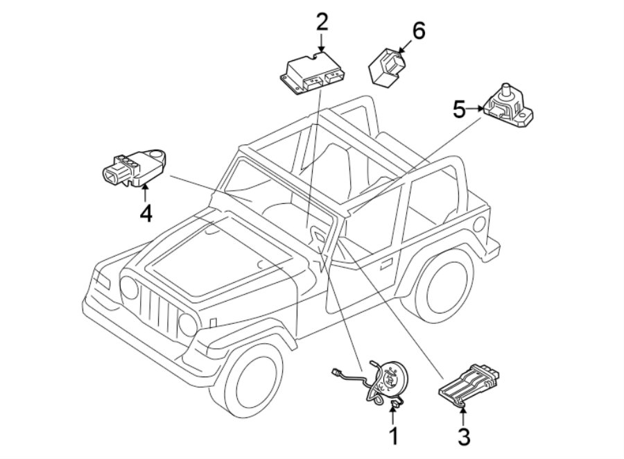 2RESTRAINT SYSTEMS. AIR BAG COMPONENTS.https://images.simplepart.com/images/parts/motor/fullsize/WJ07346.png