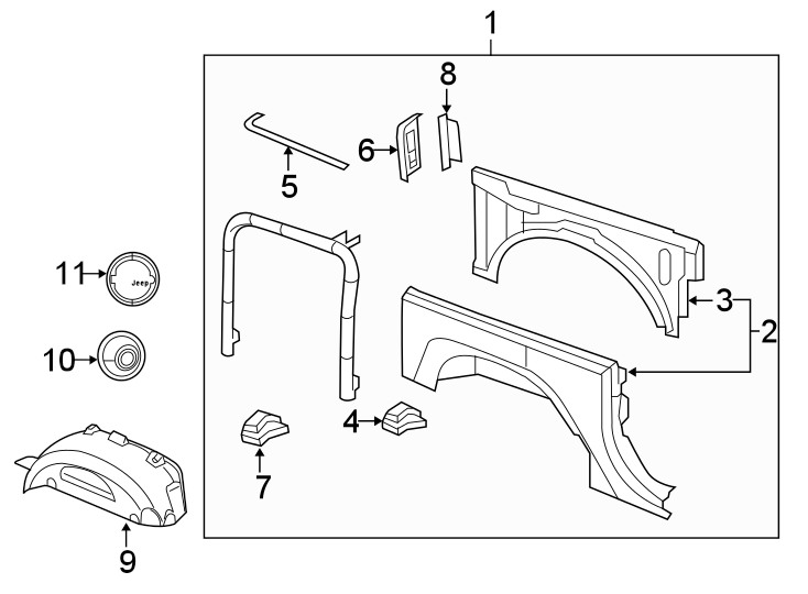 6QUARTER PANEL & COMPONENTS.https://images.simplepart.com/images/parts/motor/fullsize/WJ07590.png