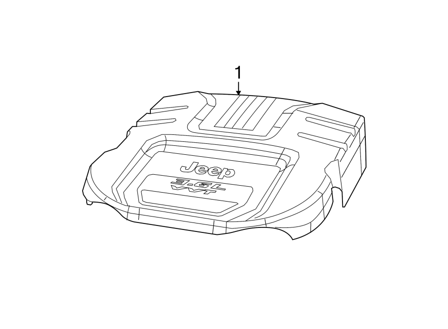 1ENGINE APPEARANCE COVER.https://images.simplepart.com/images/parts/motor/fullsize/WJ07815.png