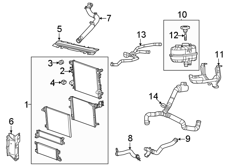 12Radiator & components.https://images.simplepart.com/images/parts/motor/fullsize/WJ18062.png