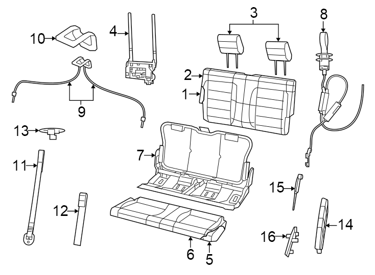 1Seats & tracks. Rear seat components.https://images.simplepart.com/images/parts/motor/fullsize/WJ18532.png