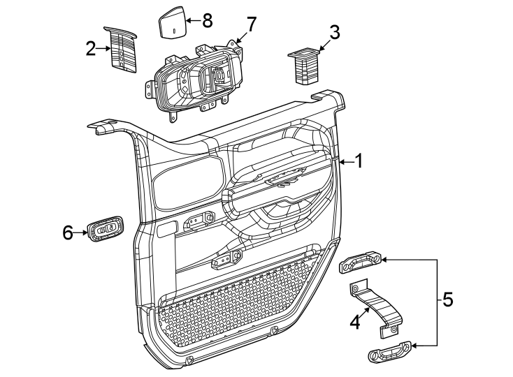 3Front door. Interior trim.https://images.simplepart.com/images/parts/motor/fullsize/WJ18705.png