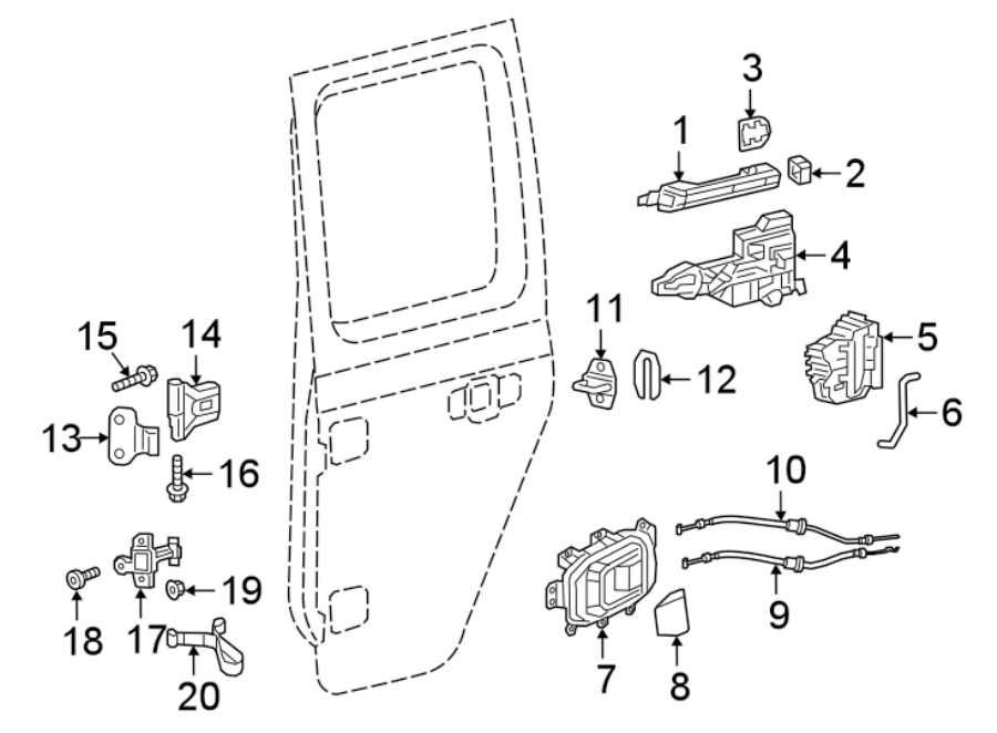 13REAR DOOR. LOCK & HARDWARE.https://images.simplepart.com/images/parts/motor/fullsize/WJ18735.png