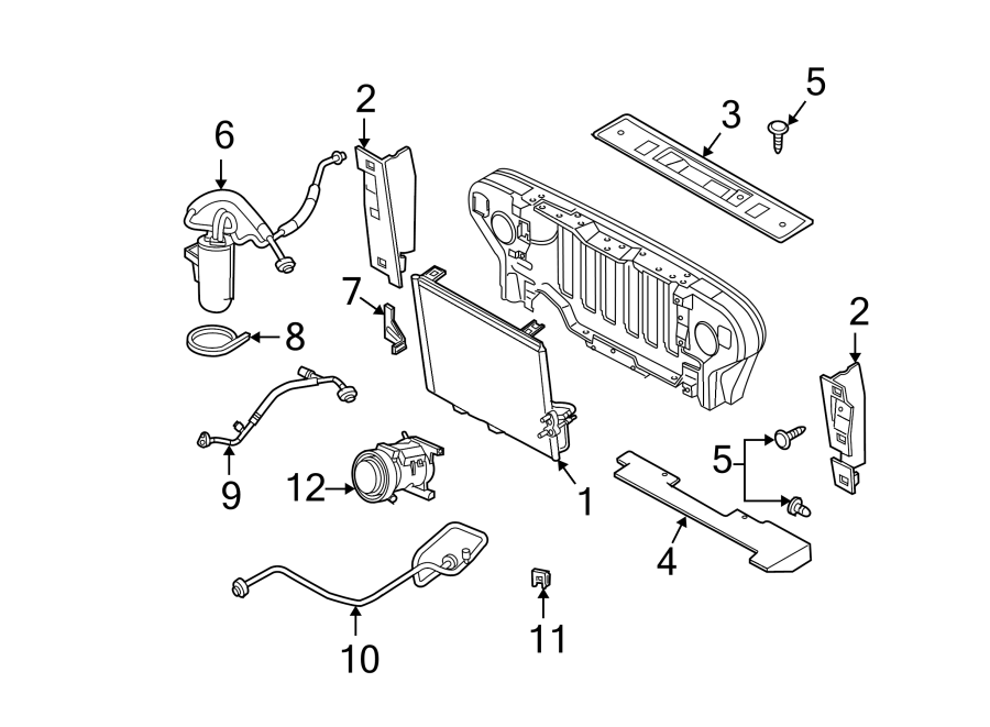 1AIR CONDITIONER & HEATER. COMPRESSOR & LINES. CONDENSER.https://images.simplepart.com/images/parts/motor/fullsize/WJ97131.png