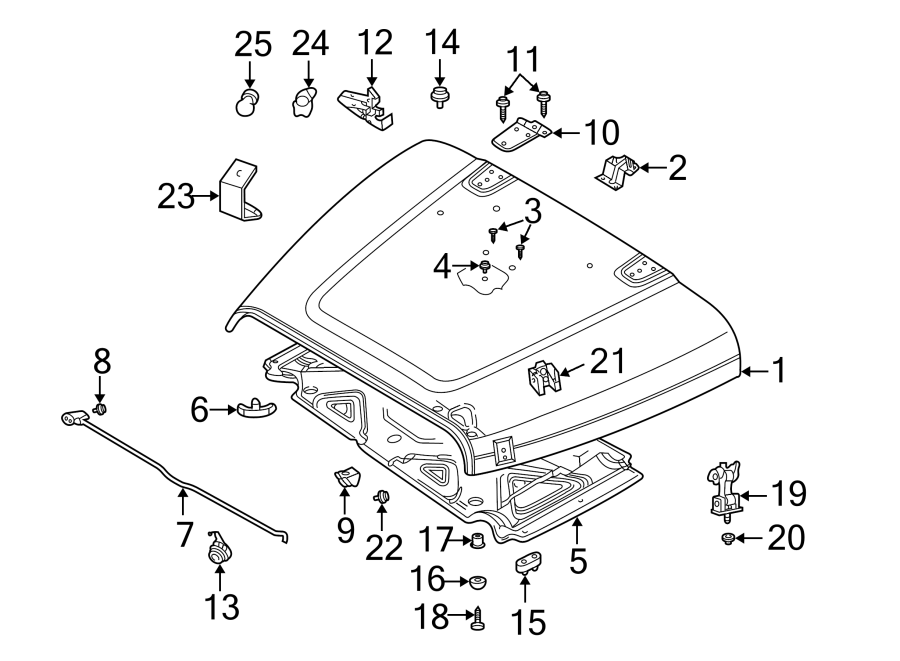 25Hood & components.https://images.simplepart.com/images/parts/motor/fullsize/WJ97150.png