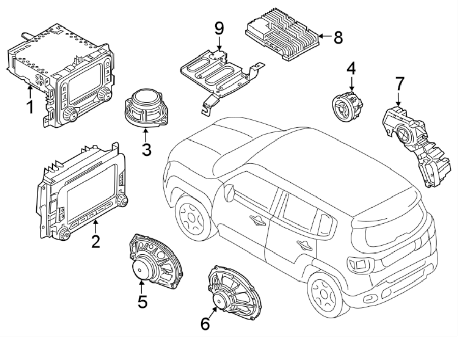 1INSTRUMENT PANEL. SOUND SYSTEM.https://images.simplepart.com/images/parts/motor/fullsize/WK15350.png