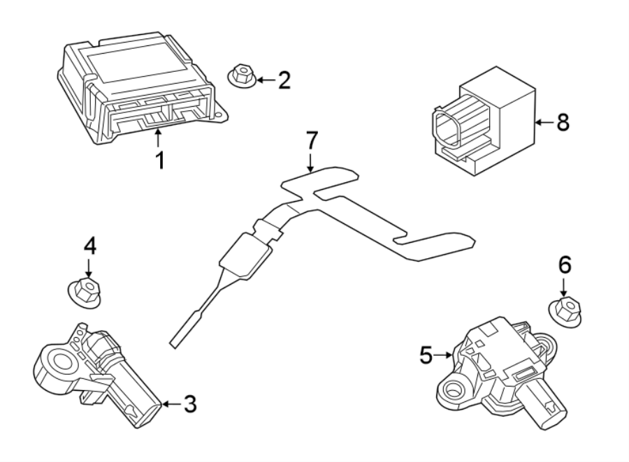 6RESTRAINT SYSTEMS. AIR BAG COMPONENTS.https://images.simplepart.com/images/parts/motor/fullsize/WK15365.png