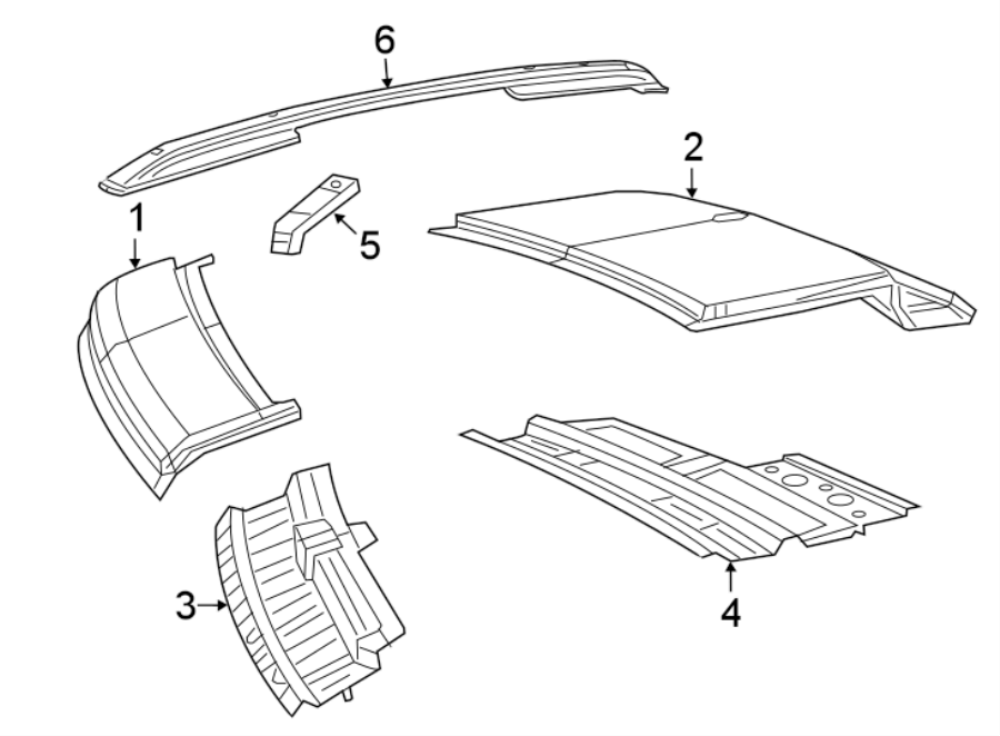 4EXTERIOR TRIM. ROOF & COMPONENTS.https://images.simplepart.com/images/parts/motor/fullsize/WK15430.png