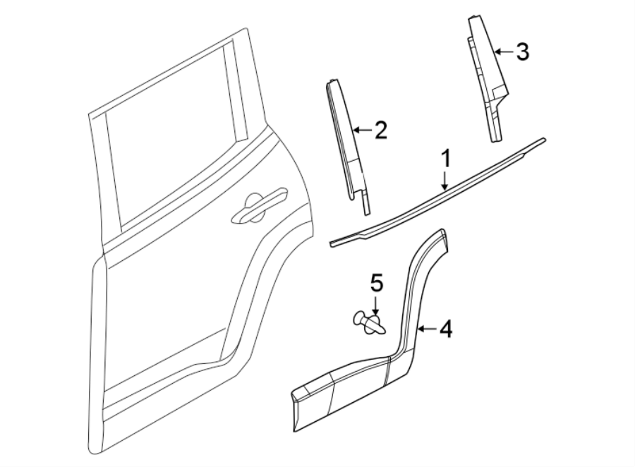 5REAR DOOR. EXTERIOR TRIM.https://images.simplepart.com/images/parts/motor/fullsize/WK15520.png