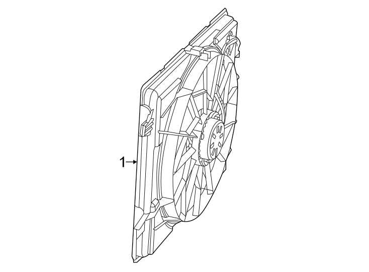 Cooling fan. Diagram