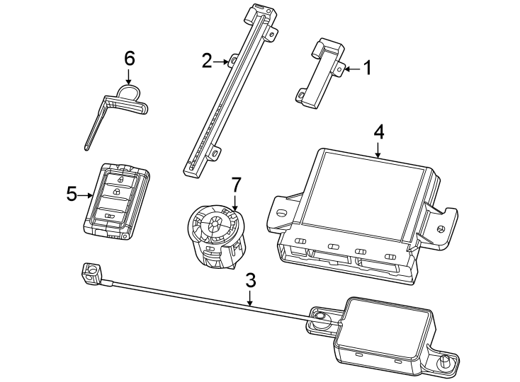 1Keyless entry components.https://images.simplepart.com/images/parts/motor/fullsize/WL21235.png