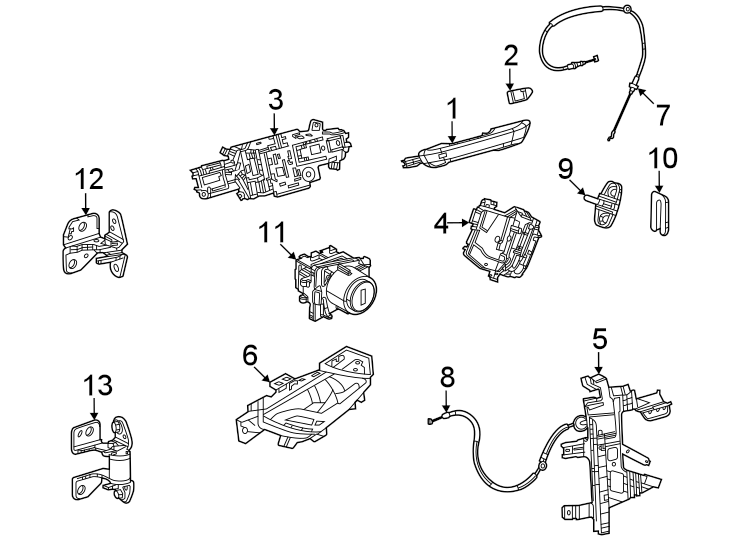 13Front door. Lock & hardware.https://images.simplepart.com/images/parts/motor/fullsize/WL21725.png